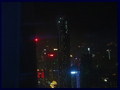 View from Canton Tower's observation deck at night. 